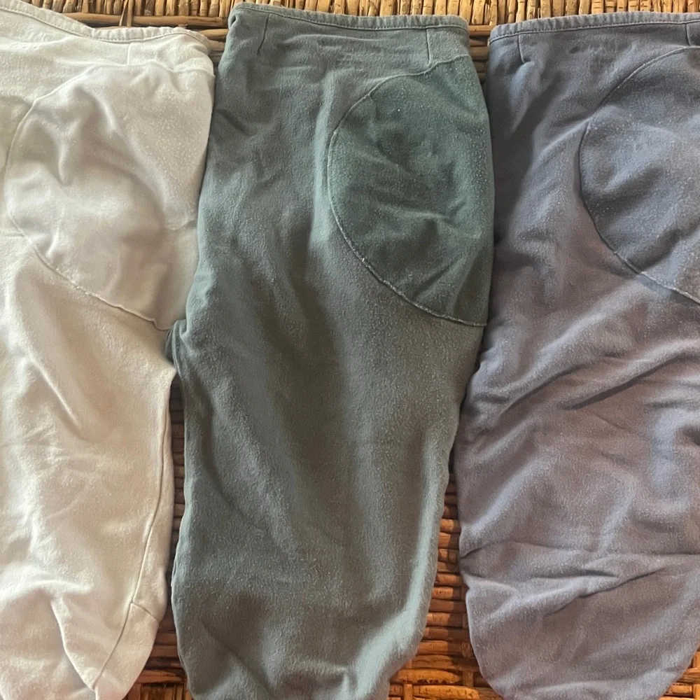 Set of 5 baby swaddle Velcro wraps